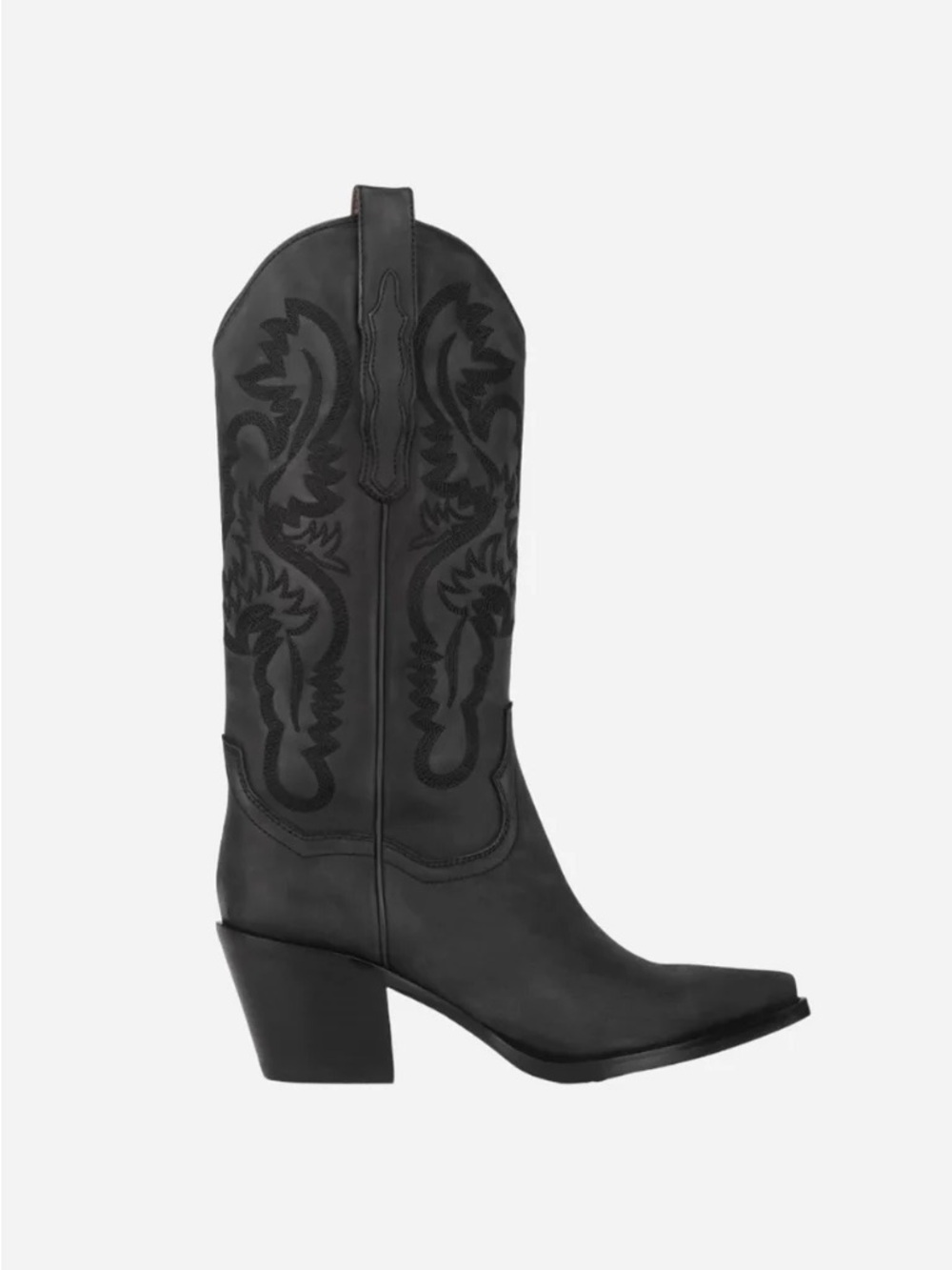 Jeffrey Campbell Dagget Cowboy Boot Black
